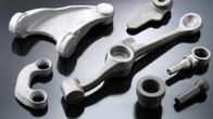 قطعات آلومینیومی فورج OEM 7050 برای قطعات با استرس بالا / قطعات یدکی آهنگری فلزی